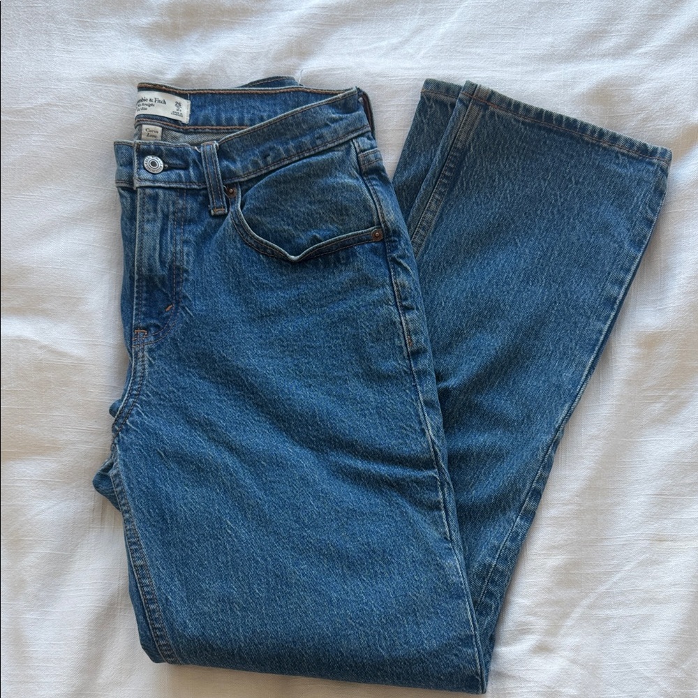 Abercrombie 90s mid rise straight